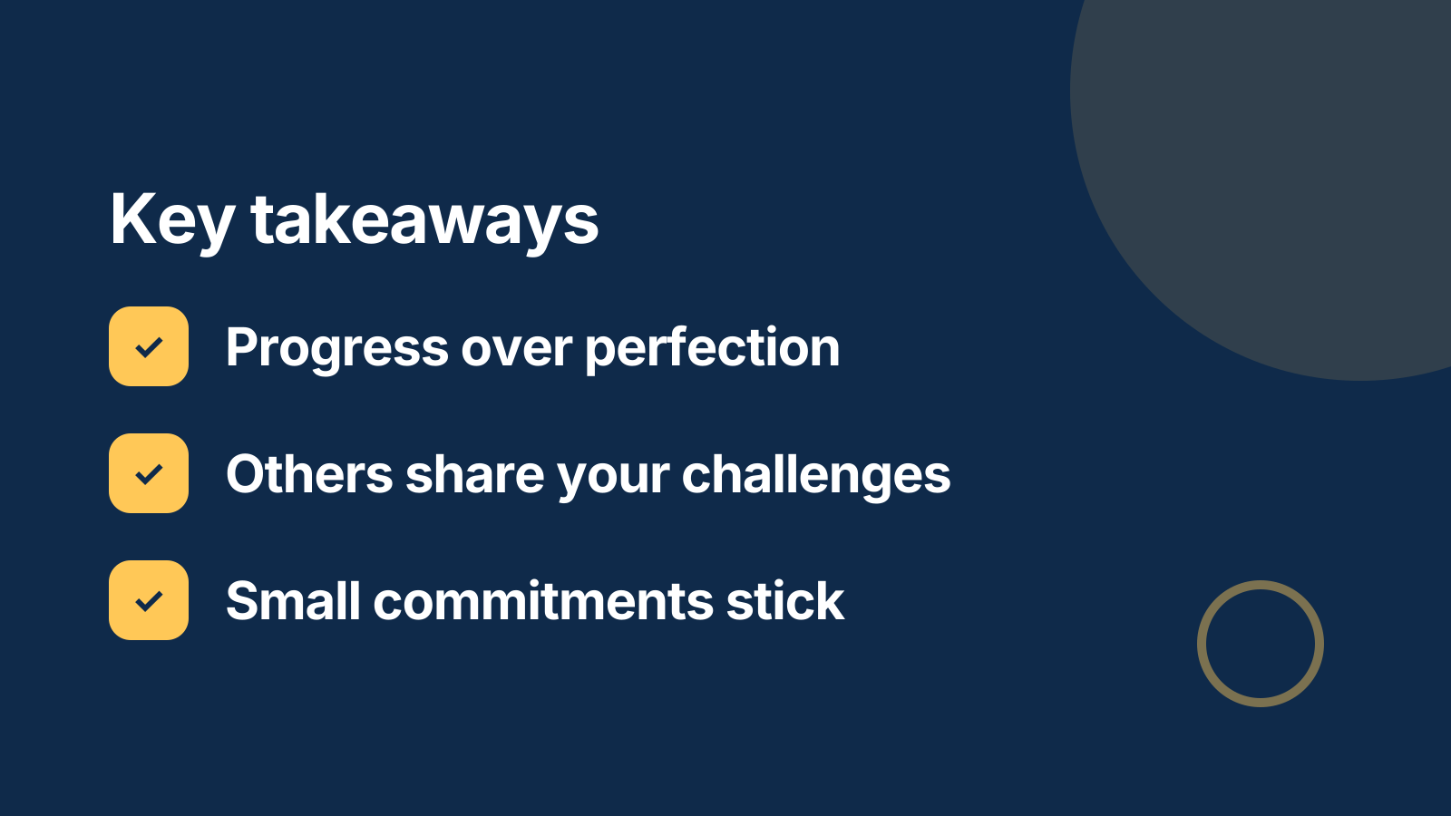 Group coaching: Key takeaways