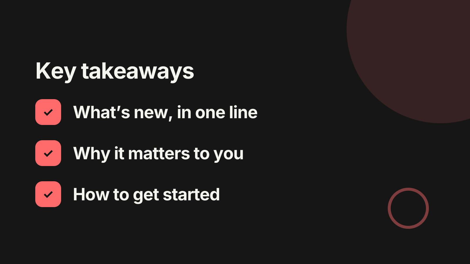 Launch event: Key takeaways