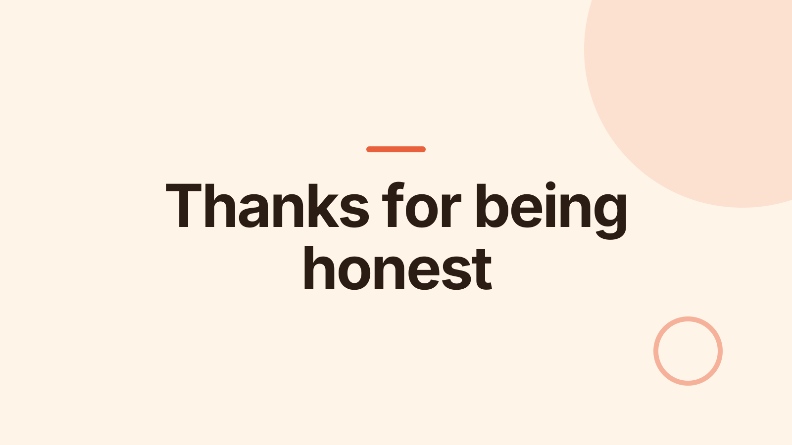 Retrospective: Closing slide